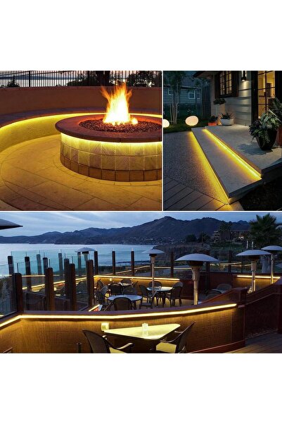 LED LEVEL Rgb Neon Bahçe Süslemesi Su Geçirmez ambians 16 renk dilediğiniz re...