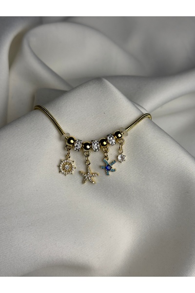 NB STEELORA Summer Breeze Sea Themed Charm Design Bracelet