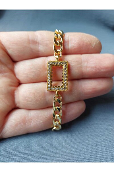 GEZERGOLD TAKI Gram külçe uyumlu künbet 24ayar kaplama künye bileklik