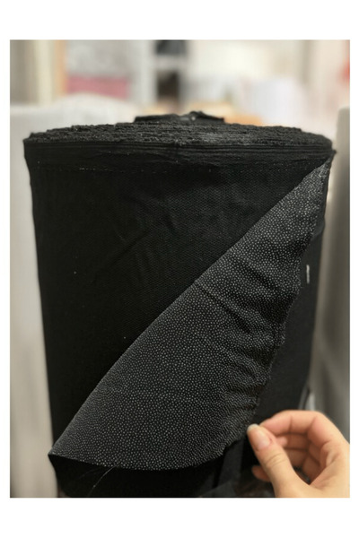 Atlas Kumass İnce Tela Siyah