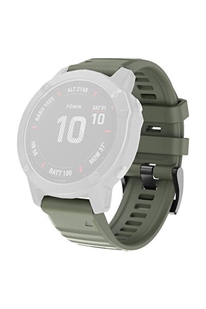 NeoHeaven Curea din silicon WatchBand™ Army, compatibila Garmin si alte model...