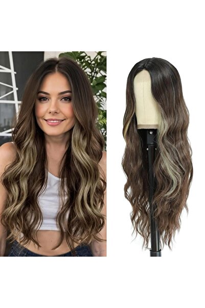 animis beauty Light Satin Wig, Premium Synthetic Fiber with a Look, Long Wavy...