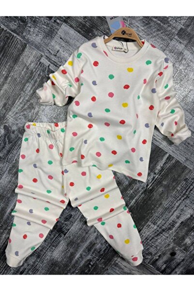 Generic Brand Polka Dot Girl's Pajama Set