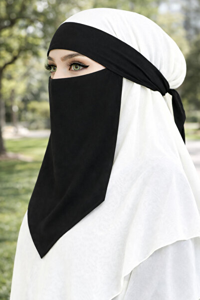 durushams Outer Veil, Outer Veil, Hijab Veil, Alınlıklı Veil, V-Shaped Veil