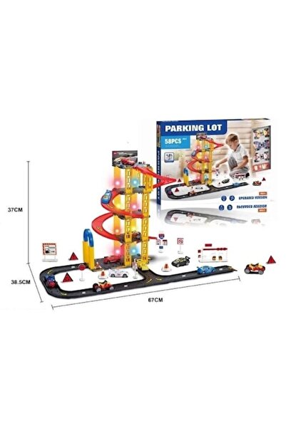 OEM Multi-storey car park with lights 58 pieces