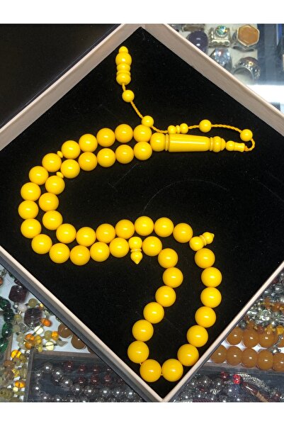 Black Sea Port سبحة خرز العنبر المضغوط بنظام 45 حبة