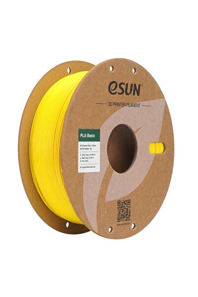 eSun Basic Pla Sarı Filament 1,75mm 1 Kg - Teknoartshop