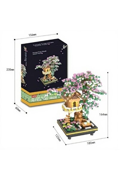 OEM Treehouse construction set, mini building blocks 1988 pieces