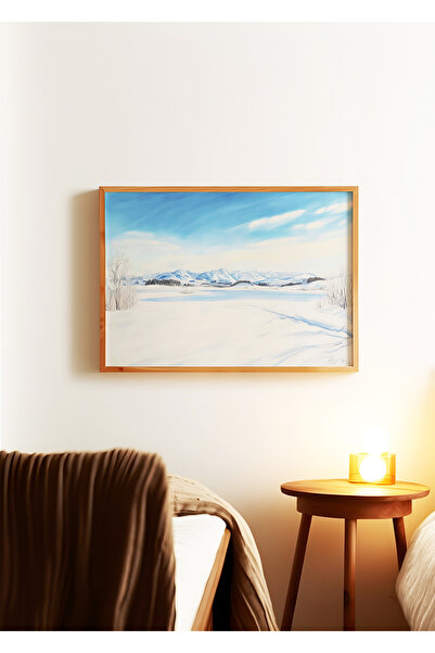 ARTHOUSECOLLECTIVE Winter - Landscape Poster Collection - Frameless Poster in...