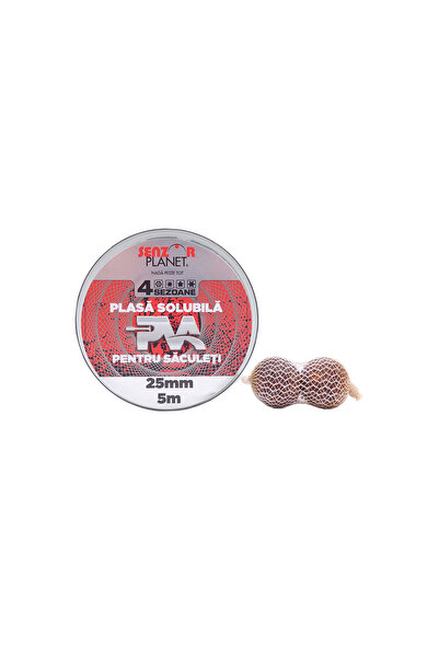 Senzor Planet REZERVA PVA SENZOR PLASA SOLUBILA 25mm PENTRU SACULETI, 5m