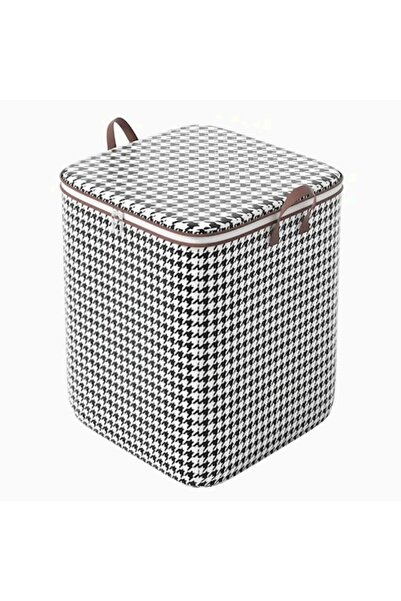 DAMUR Storage Box with Zipper, Foldable, Reinforced Handle, Durable Zipper, f...