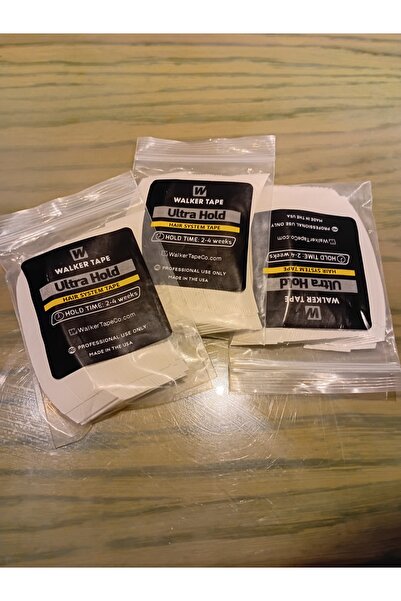 Walker Tape Ultra Hold Protez Saç Bandı 108 Adet ( 3 paket ) (C)(2Cm X 7.5Cm)