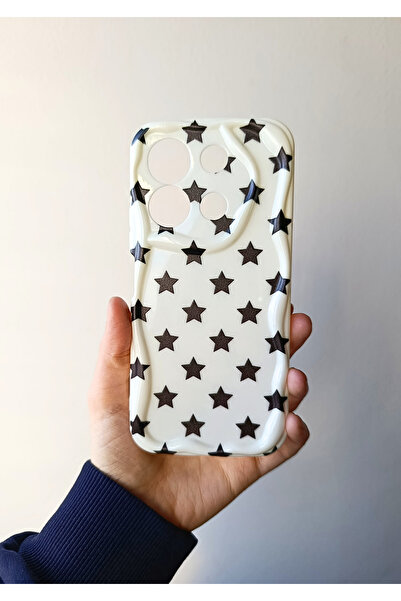 Beylem Infinix Note 30 Uyumlu Kılıf Kamera Korumalı Dalga Kenarlı Baskılı Sil...