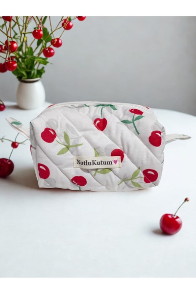 NotluKutum Makyaj Çantası (Makyaj çantası/kalemlik)