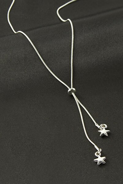 Marsilyan Star Steel Necklace Ilkel-Bjt940