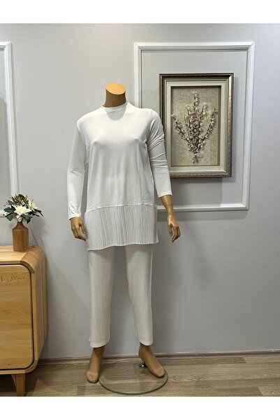 FFK TESETTÜR GİYİM Pliseli UZUN KOLLU tunik içlik