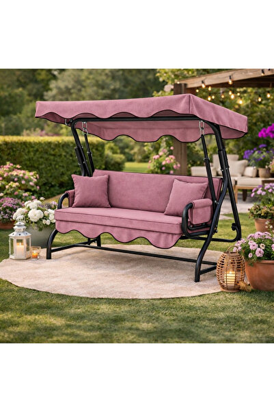 batu tekstil Salıncak Minderi 3 kişilik (Sünger ve tente dahil)