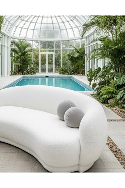 JACA Dekoratif Yastık Top Şeklinde Yastık Seti (2 Adet)