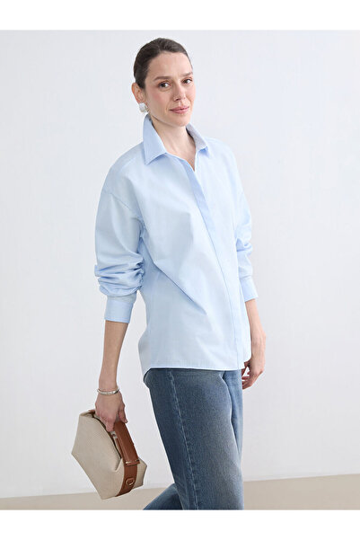 LC Waikiki Rmz Gi̇yi̇m Farkiyla Women's Stoned Shirt