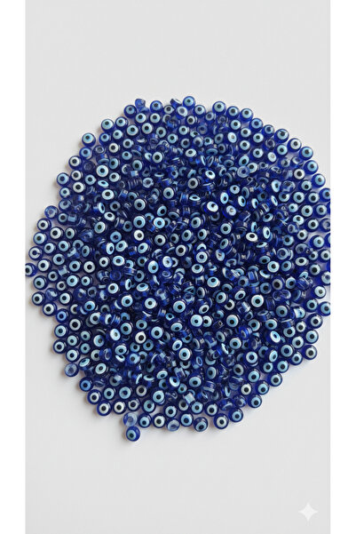 iğne izi خرز العين الشريرة ذو الوجهين 6 مم 100 قطعة