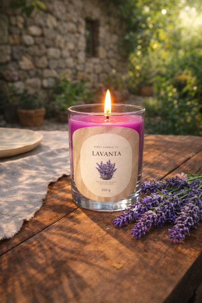 sabhy Lavanta Kokulu Oda Mumu – Sakinleştirici, Ferah & Rahatlatıcı