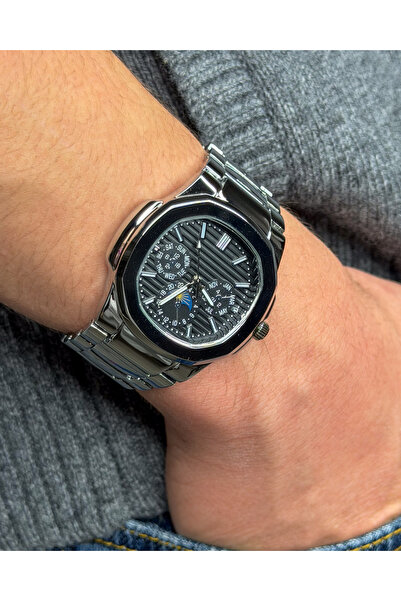 CLUPPOLOON Esref Single Model Silver Men's Watch