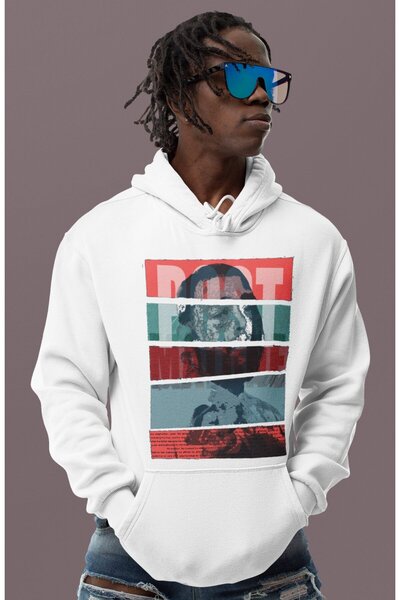 SEVBANO Σχεδιασμός Post Malone Rapper με στάμπα Unisex Oversize Singer Hoodie