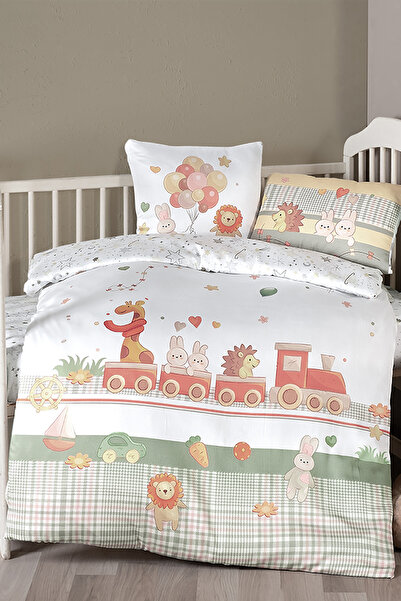 First Choice Toys 100% Cotton Digital Printed Baby Bedding Set