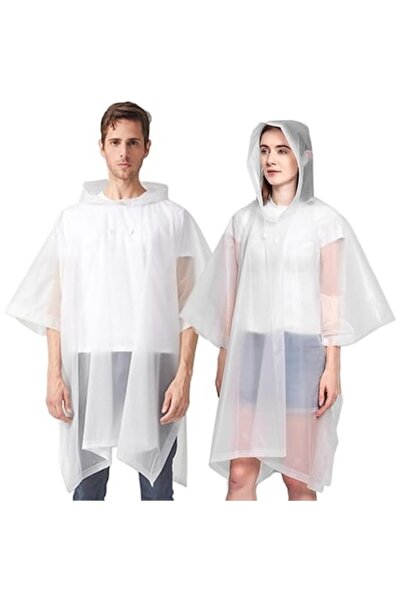 OEM Reusable Rain Poncho, Set of 2 Pieces, Unisex, Waterproof