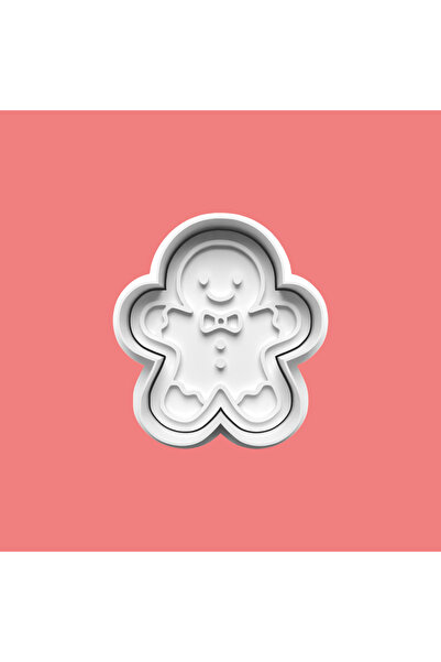 Sekovlog59 Gingerbread Man Cookie Mold and Sugarcraft Mold
