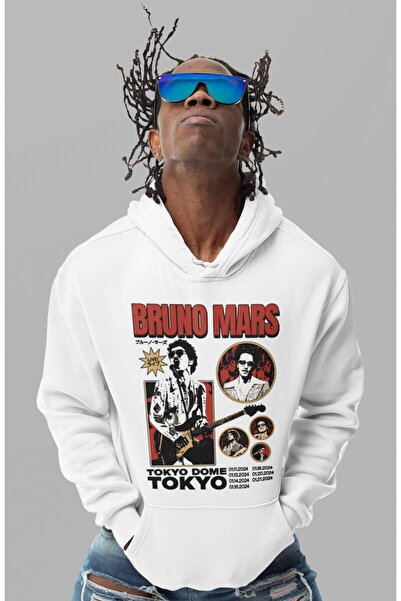 SEVBANO هودي برونو مارس مطبوع للجنسين من ديزاين ميتيستيك قصة فضفاضة سينغير