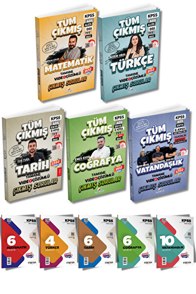 Dizgi Kitap KPSS AGS EKPSS TYT AYT MSÜ Tarih Coğrafya Matematik Türkçe Vat. Ç...
