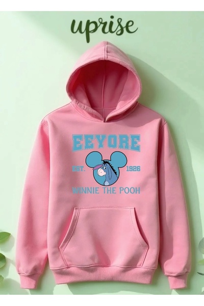 Vordevia Printed Cotton 3 Thread Fleece-Lined O Oversized Sweatshirt