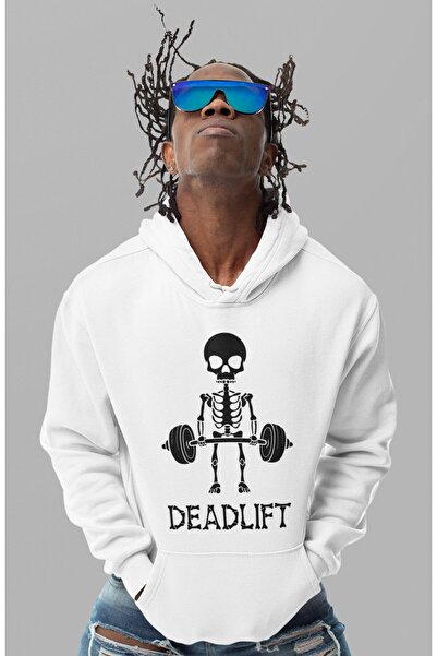 SEVBANO Deadlift Bodybuilding Gym Printed Unisex Oversized Athlete Hoodie