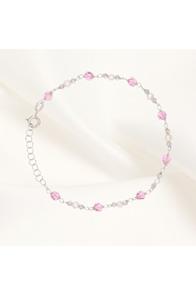 Joliesse Diamonds Bratara argint Pearl Blossom