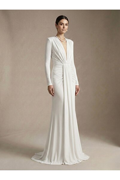 Sultan Ekşioğlu Tasarımı Venezia tasarım abiye elbise