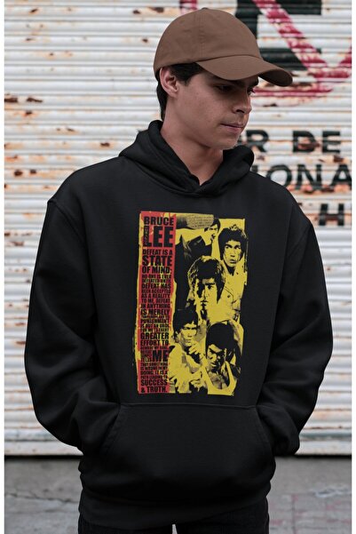 SEVBANO Design Fighter Bruce Lee Printed Unisex Oversized Hoodie