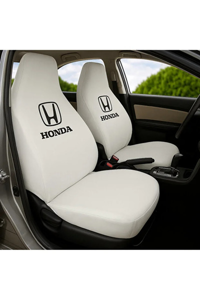 sekutuning Honda Civic Beyaz Araç Koltuk Kılıfı Koruyucu Penye Servis Kılıfı