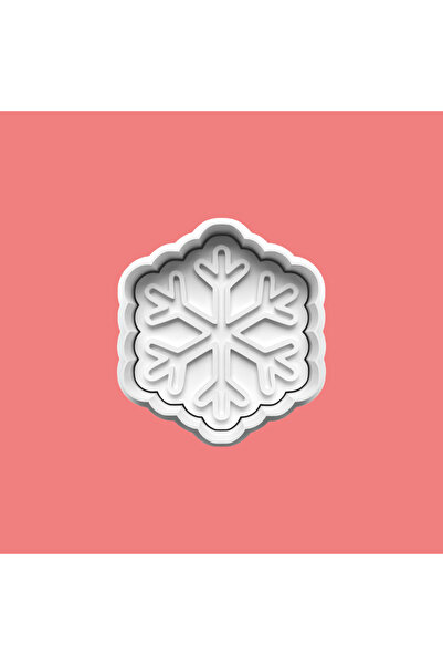 Sekovlog59 Snowflake Cookie Mold and Sugar Cookie Mold