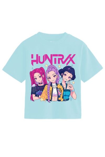 ROLY 100% βαμβακερό T-shirt, KPop Huntrix Demon Hunters