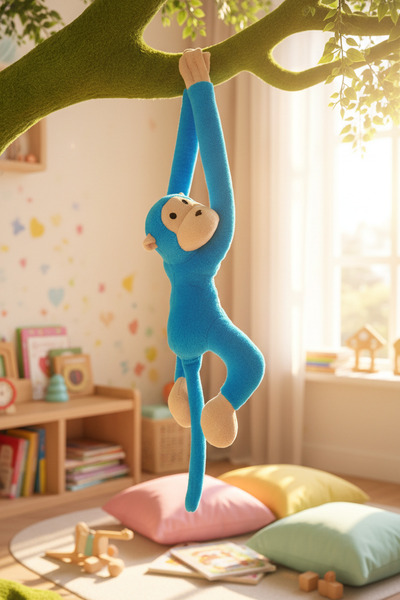 Maks Toys أيدي قرد لطيفة من القطيفة مقاس 70 سم