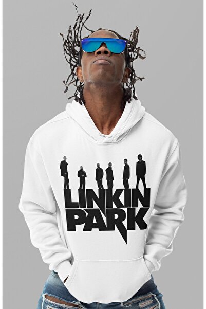 SEVBANO لينكين بارك روك ميتال ميوزيك جروب مطبوع هوديي للجنسين قصة فضفاضة
