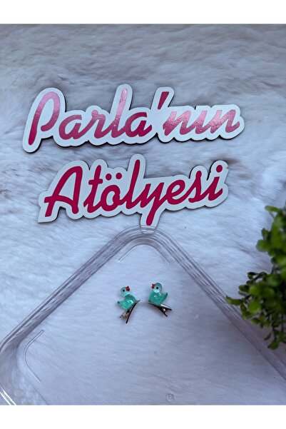 SOFT 2-пара безволосих і з невеликою кількістю волосся дитячих шпильок Зелена...