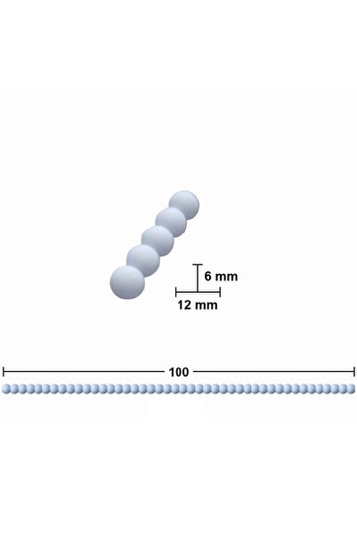 hobiadresi Esnek Çıta bükülebilir 1 metre BONCUK çıta 6x12mm