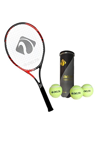 Empressco 27 inç Tek Parça L2 Kort Tenis Raketi ve Top Seti ile Oynayın