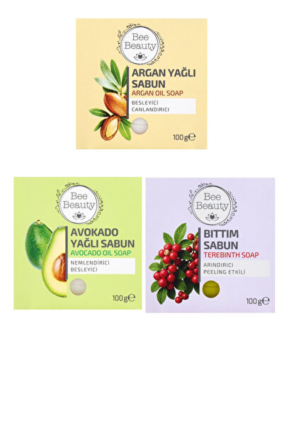 Bee Beauty صابون الأرغان والأفوكادو والبيتيم
