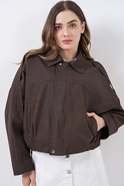 COjans Denim Bomber Jacket 0737 - Brown