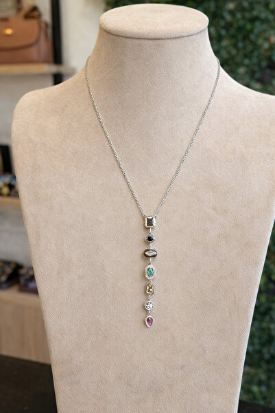 Hcollectıonnnn Y Kolye Çelik Gümüş Kaplama