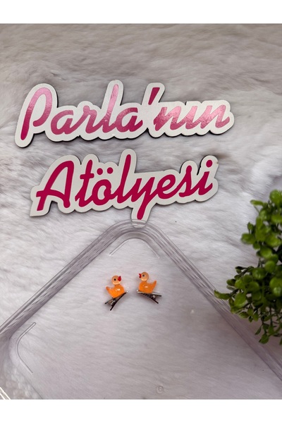 SOFT 2-пара безволосих і з невеликою кількістю волосся дитячі шпильки Помаран...