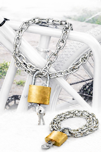 Vi Caro 200 cm Thick Steel Chain Bicycle Lock – Strong Anti-Theft Padlock